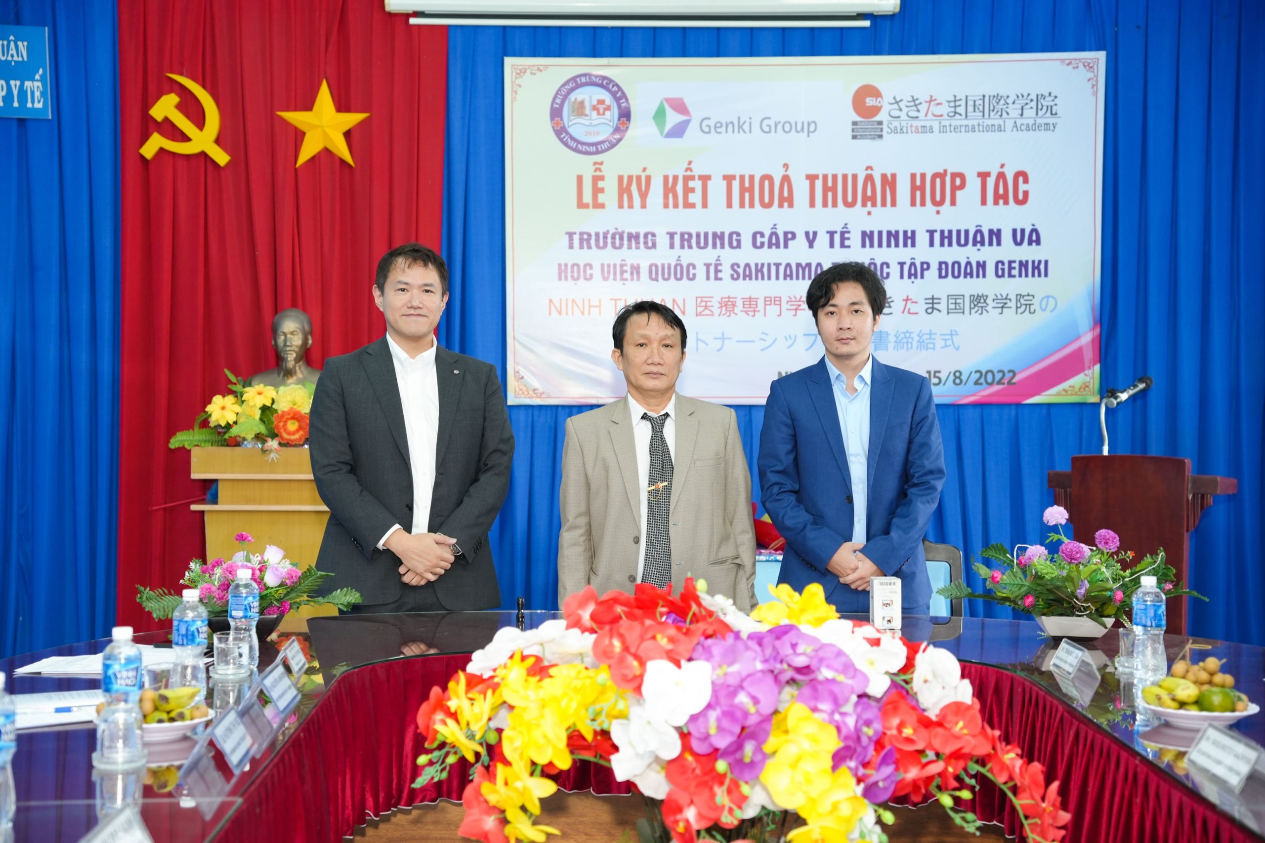 Họp tác quốc tế trường cao đẳng y tế ninh thuận - hợp tác quốc tế